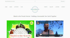 Desktop Screenshot of bhaktiinthewoods.com